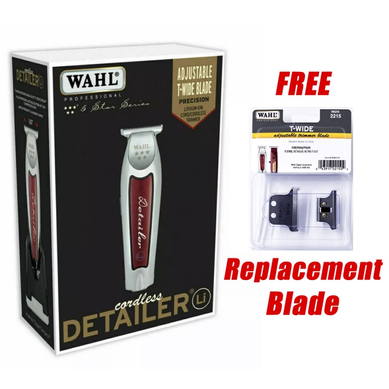 WAHL 5STAR Cordless Detailer Li バリカン Detailer_Hero_stand_lon_NOCORD
